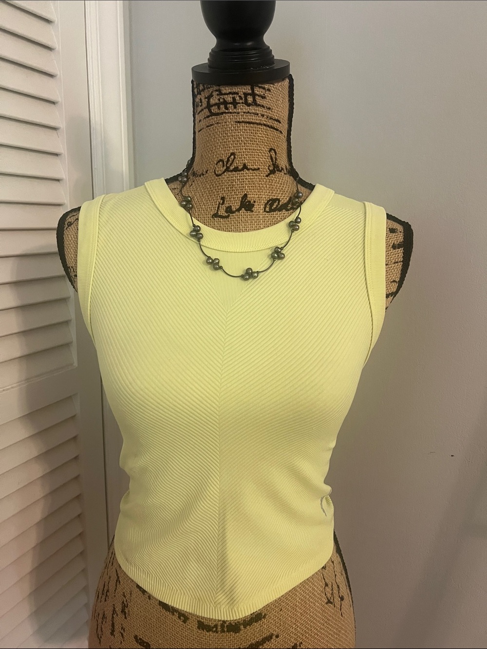 Free People Movement Yellow Free Throw Muscle Tank - Picture 4 of 4